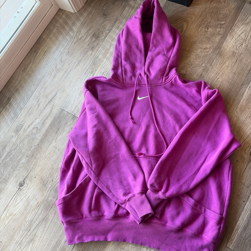 Nike Women's Vibrant Purple Hoodie